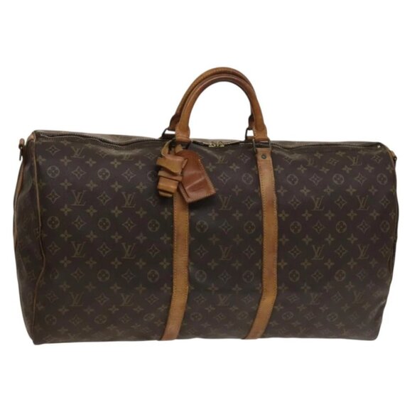 LOUIS VUITTON Monogram Keepall Bandouliere 60 Boston Bag - Picture 1 of 15